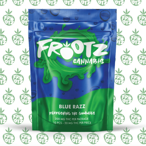 Blue Razz Gummies 200mg